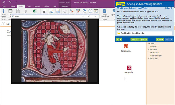 Professor Teaches OneNote 2016 screenshot 6