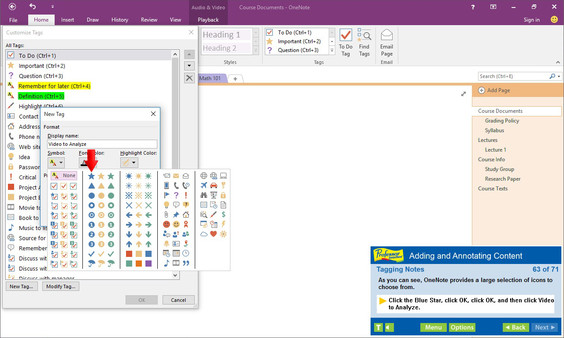 Professor Teaches OneNote 2016 screenshot 5