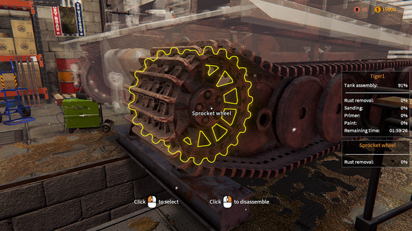 Tank Mechanic Simulator screenshot 11