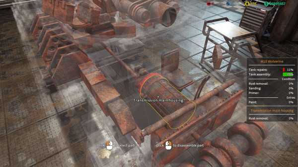 Tank Mechanic Simulator screenshot 12