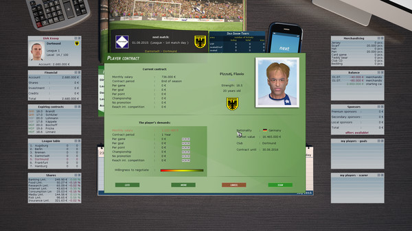 Club Manager 2016 screenshot 4