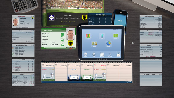 Club Manager 2016 screenshot 3