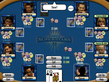 Poker Superstars II screenshot 4
