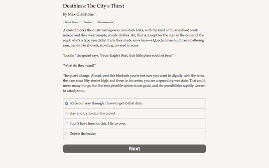 Deathless: The City's Thirst screenshot 4