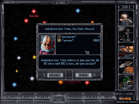 Master of Orion 1 screenshot 3