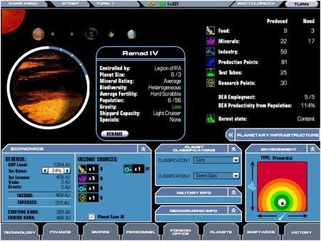 Master of Orion 3 screenshot 1