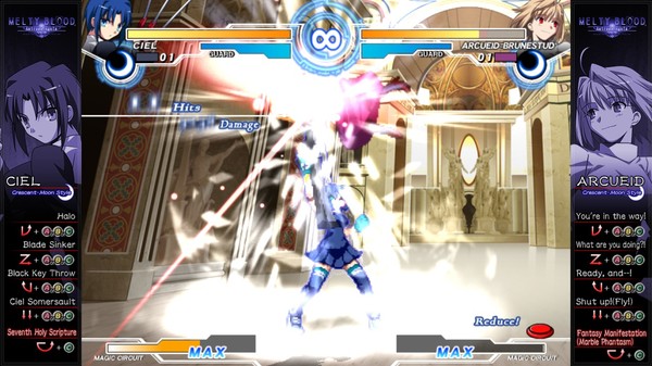 Melty Blood Actress Again Current Code screenshot 2