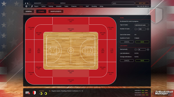 Pro Basketball Manager 2016 - US Edition screenshot 8