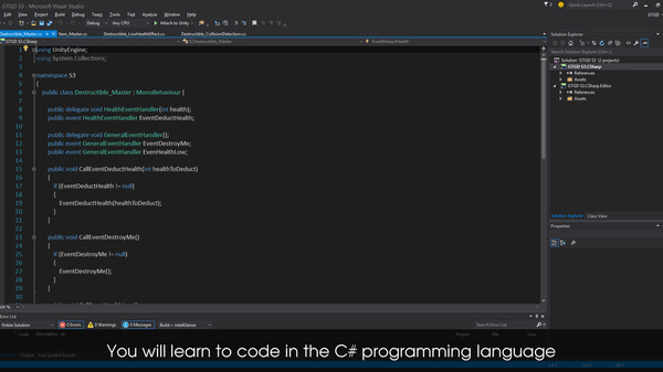 Gamer To Game Developer Series 3: Make A Game screenshot 2