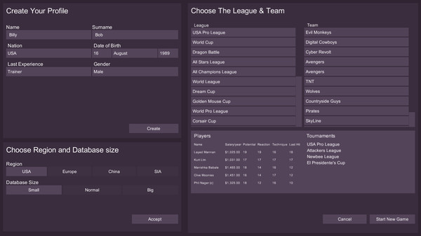 Cyber Team Manager screenshot 1