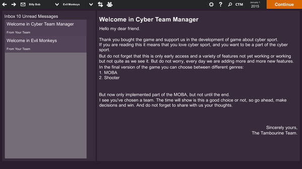 Cyber Team Manager screenshot 4