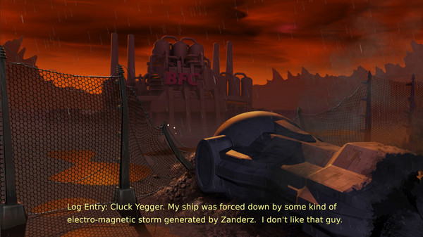 Cluck Yegger in Escape From The Planet of The Poultroid screenshot 1