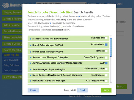 Resume Maker for Windows screenshot 7