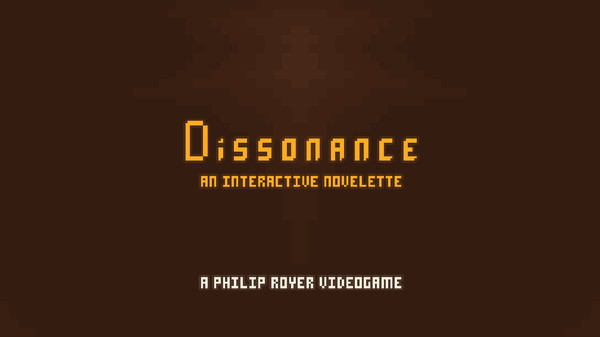 Dissonance: An Interactive Novelette screenshot 1