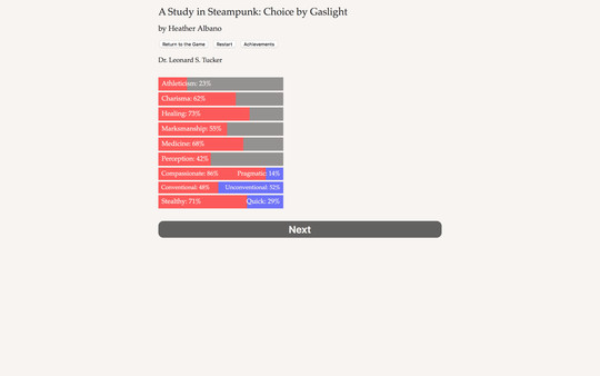 A Study in Steampunk: Choice by Gaslight screenshot 5