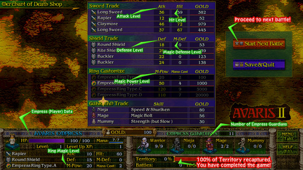 Avaris 2: The Return of the Empress screenshot 4