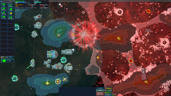 Particle Fleet: Emergence screenshot 1