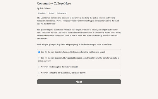 Community College Hero: Trial by Fire screenshot 5