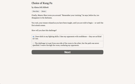 Choice of Kung Fu screenshot 2