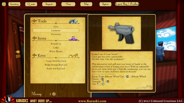 Karaski: What Goes Up... screenshot 4