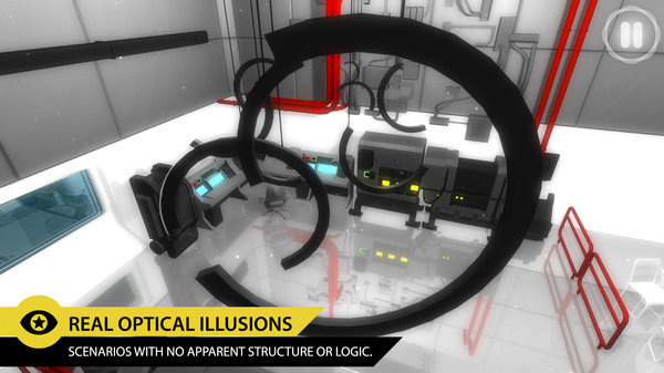 PERFECT ANGLE: The puzzle game based on optical illusions screenshot 1