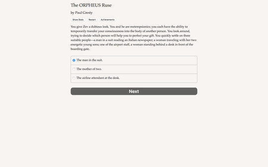 The ORPHEUS Ruse screenshot 4