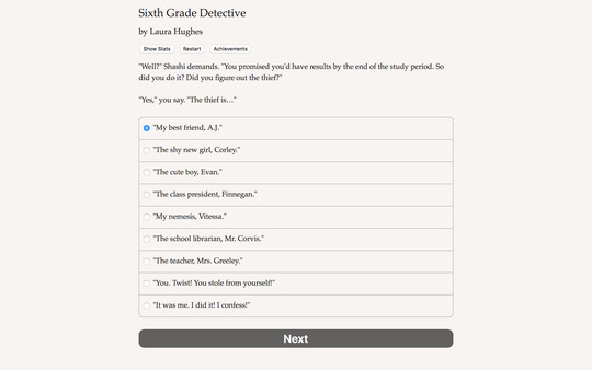 Sixth Grade Detective screenshot 5