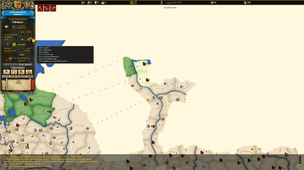 For The Glory: A Europa Universalis Game screenshot 11