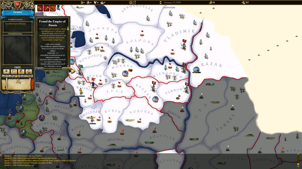 For The Glory: A Europa Universalis Game screenshot 10