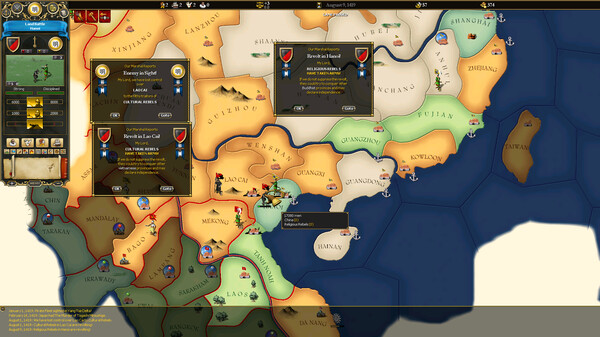 For The Glory: A Europa Universalis Game screenshot 5