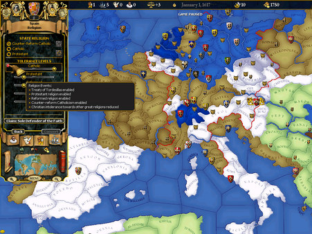 For The Glory: A Europa Universalis Game screenshot 7