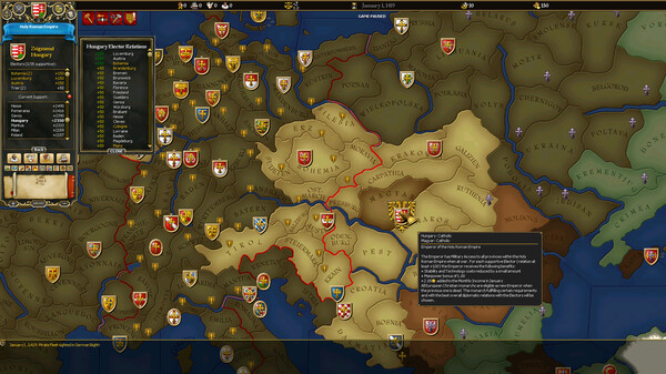 For The Glory: A Europa Universalis Game screenshot 9
