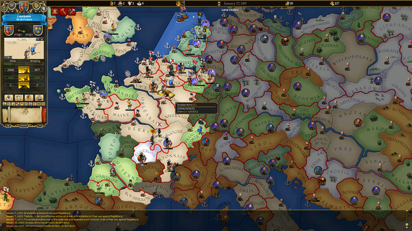 For The Glory: A Europa Universalis Game screenshot 1