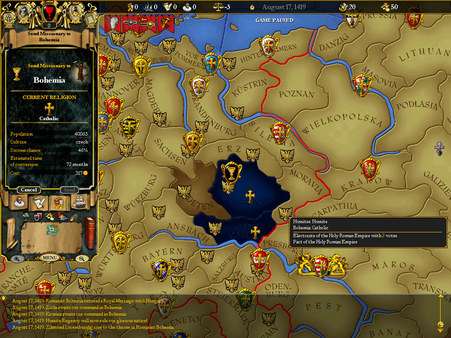 For The Glory: A Europa Universalis Game screenshot 4