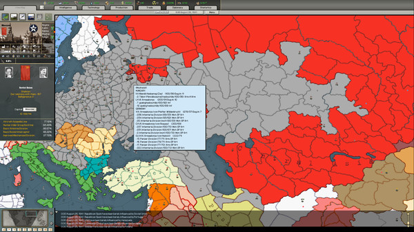 Arsenal of Democracy: A Hearts of Iron Game screenshot 1