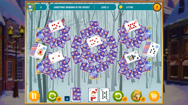 Solitaire Christmas. Match 2 Cards screenshot 3