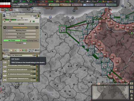 Hearts of Iron III: Semper Fi screenshot 1