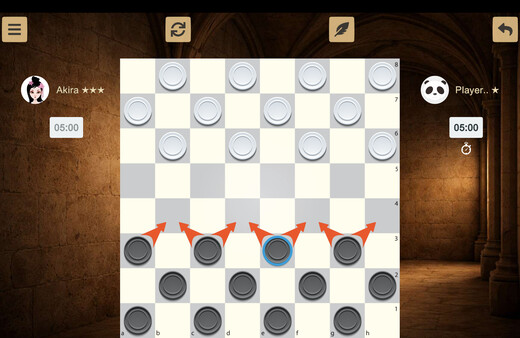 Checkers screenshot 1