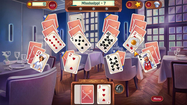 Chef Solitaire: USA screenshot 1