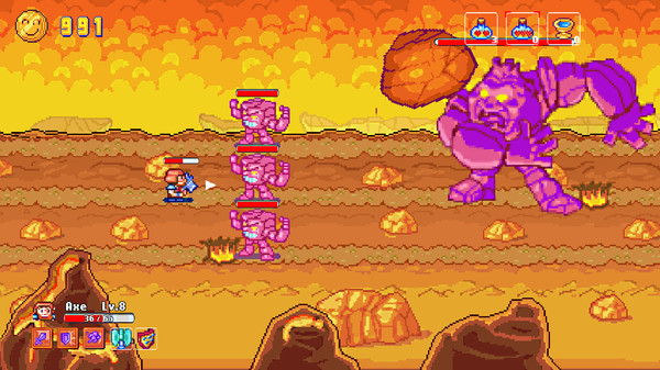 Axe, Bow & Staff screenshot 1