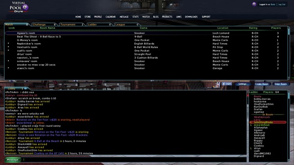 Virtual Pool 4 Multiplayer screenshot 5