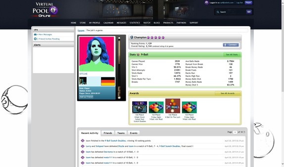 Virtual Pool 4 Multiplayer screenshot 3
