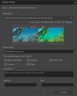 CyberLink ColorDirector 4 screenshot 1
