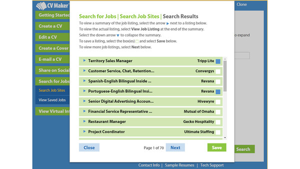 CV Maker for Windows screenshot 7