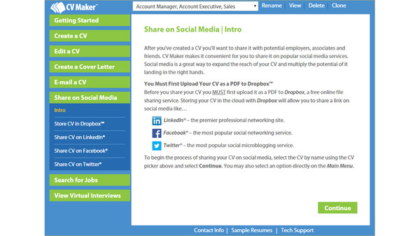 CV Maker for Windows screenshot 5