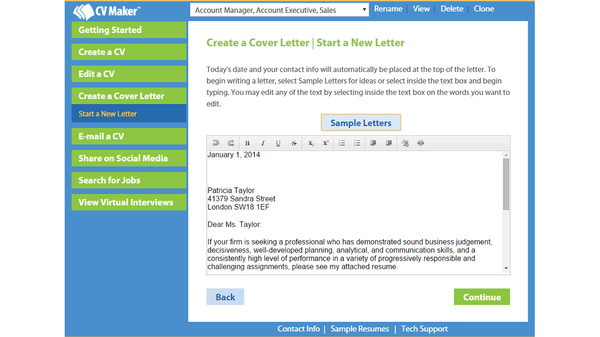 CV Maker for Windows screenshot 6