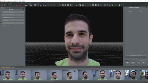 3DF Zephyr Lite Steam Edition screenshot 5