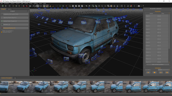 3DF Zephyr Lite Steam Edition screenshot 2