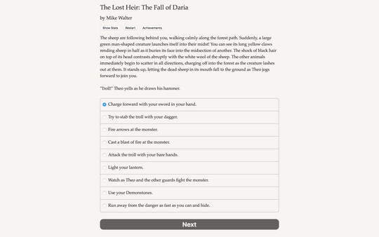 The Lost Heir: The Fall of Daria screenshot 4