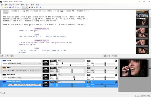 ScriptVOX Studio screenshot 1